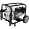 Wrightmaster 3 in Portable Water Pump, Powered by Honda GX160 163cc Engine W/Handle Wheel kit and Accessories kit ZR-P245730 - alternate 3
