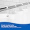 Kenney Mfg Rust-Proof Plastic Beaded Roller Ball Shower Curtain Rings, Set of 12, White KN67140V1 - alternate 2