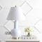 Jonathan Y Han 27" Ceramic/Iron Contemporary USB Charging LED Table Lamp, White/Brass Gold JYL6600A - alternate 2