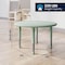 Flash Furniture Commercial Plastic Adjustable Height Classroom Activity Table-Sage, 33 in RD YU-YCX-007-2-ROUND-TBL-SAGE-GG - alternate 3