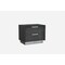 Homeroots 21" Gray Two Drawers Nightstand 370742 - alternate 1