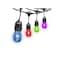 Feit LED Color-Changing Patio String Lights, Remote Control, 12 Sockets, 14 Bulbs, 24 Ft. SL24-12/RGBW - alternate 4