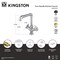 Kingston Brass Two-Handle Single-Hole Kitchen Faucet, Matte Black LS6500CG - alternate 2