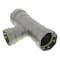 Viega MegaPressG tee P1 1 P2 1 P3 0.75 carbon steel zinc-nickel coating 25341 - alternate 2
