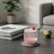 Smarty Had A Party Clear Pink with Gold Elegant Stemless Plastic Wine Glasses (12 oz.), 64PK 3712C-PG-CASE - alternate 2