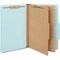 Universal Six-Section Classification Folders, 2 Dividers, 6 Fasteners, Legal Size, Light Blue, 20PK UNV10406 - alternate 1