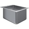 Amgood 16 in. x 20 in. x 12 in. Stainless Steel 1 Compartment Drop-In Sink. NSF AMG SINK DIS S1C-162010-NF-Z - alternate 1