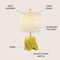 Jonathan Y Koda 17.5" Eclectic Southwestern Resin/Iron Elephant LED Kids' Table Lamp, Yellow JYL1143C - alternate 2