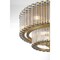 Euf Glasbury, Flush Mount, 9-Light, 24", Gold, Ribbed Glass 49169-010 - alternate 3