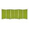 Homeroots 71" Green Iron Folding Six Panel Screen Room Divider 370382 - alternate 3