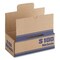 Controltek Nickels Coin Box, Accommodates $100 in Nickels, 15.5" x 19.25" x 4.5", Blue/Kraft, 50PK 560060 - alternate 2