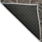 Homeroots 3' X 5' Brown Tan And Charcoal Damask Washable Indoor Outdoor Area Rug 603311 - alternate 2