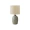 Monarch Specialties Lighting, Table Lamp, 18"h, Green Ceramic, Beige Shade, Contemporary, Modern I 9784 - alternate 1