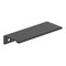 Amerock Streamline II 4 inch (102mm) Length Matte Black Cabinet Edge Pull, 10PK 10VMP37192MB - alternate 1
