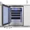Koolmore 90 in. Outdoor Kitchen Suite with White Stone Counter, Sides and  Doors, 4-Burner Low-Profile Grill KM-OKI-5595 - alternate 4