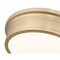 Z-Lite Bentley Modern Gold 1 Light Flush Mount 7702F16-MGLD-LED - alternate 3