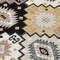 Homeroots 8' Black Wheat And Gray Round Southwestern Washable Indoor Outdoor Area Rug 632253 - alternate 2