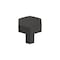 Amerock Caliber 1-1/4 in 32 mm Diameter Matte Black Cabinet Knob BP36872FB - alternate 1