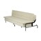 Homeroots 77" Beige Fabric Convertible Futon Sleeper Reclining Sofa 719576 - alternate 2