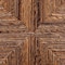 Bali & Pari Cordoba Bohemian Natural Seagrass and Mahogany Wood 2-Piece Dining Chair 249-2PC-13842-ZORO - alternate 2