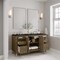 James Martin Vanities Chicago 60" Double Vanity, Walnut Whisper, w/ 3 CM Phantome Eclos Top 503-V60D-WLW-3PHT - alternate 4