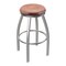 Holland Bar Stool Co 802 Misha Stainless Steel 36in Swivel Bar Stool with Medium Maple Seat 80236SSMedMpl - alternate 1