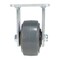 Vestil Rubber Rigid Caster 4 In. Diameter x 2 In. Width 551 Lb. Capacity Dark Gray/Gold CST-KSM-4X2MR-R - alternate 3