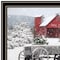 Homeroots Tree Farm Wagon Black Framed Wall Art 572025 - alternate 2