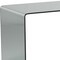 Homeroots 50" Clear Glass Computer Desk 554197 - alternate 2