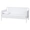 Baxton Studio Lucera Bobbin Daybed, Wooden Spindle Bed Frame, Twin, White 263-14373-ZORO - alternate 1