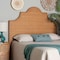 Bali & Pari Melanie Bohemian Light Honey Rattan Queen Size Standalone Headboard 252-14008-ZORO - alternate 3