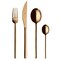 Mepra Due Flatware Set - 5 Pieces - Gold 108822005 - alternate 2