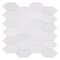 Andova Tiles Astor 2-in. x 4-in. Elongated Hexagon Glass Wall & Floor Mosaic Tile (0.99 Square Feet Per Box) Andova Tiles - alternate 2