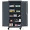 Sandusky Lee Heavy Duty Mobile Welded Steel Storage Cabinet, 36x24x72, Charcoal TA4R362472-02 - alternate 2