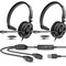 Delton Training Headset Bundle w/ Master Adapter & Splitter for Coaching T30Y - alternate 1