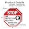 Signmission Stop Ear Protection Required Beyond, 6 inch X 6 inch, Plastic Sign, 2PK OC-P-2PACK-6-178 - alternate 2