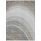 Homeroots 3' X 5' Gray Silver And Beige Abstract Washable Indoor Outdoor Area Rug 577295 - alternate 4