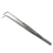 A2Z Scilab Tweezers, Fine Serrated Tip Lab Forceps, 8 inch, Right Angled, Stainless Steel A2Z-ZR1121 - alternate 1