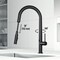 Vigo Greenwich Single-Handle Pull-Down Sprayer Kitchen Faucet with Touchless Sensor in Matte Black VG02029MBS - alternate 2