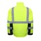 2W International High Viz Softshell Jacket, Medium, Lime, Class 3 SHL35C-3 M - alternate 2