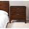 Homeroots 24" Brown Wood Two Drawer Nightstand 399270 - alternate 2