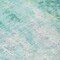 Homeroots 8' Teal Blue Peach And Ivory Round Abstract Washable Indoor Outdoor Area Rug 615886 - alternate 2