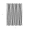 Homeroots 3' X 5' Black And Ivory Chevron Washable Indoor Outdoor Area Rug 595295 - alternate 2