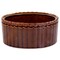 Martha Stewart 9 Inch Stoneware Sculpted Goose Covered Oval Baker in Brown 120453.02 - alternate 2