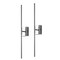 Jonathan Y Makena 28" Modern Minimalist Dimmable Integrated LED Metal Wall Sconce, Chrome, 2PK JYL7022A-SET2 - alternate 3