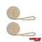 Extreme Max Extreme Max 3006.2165 BoatTector Premium Double Braid Nylon Fender Line Value 2-Pack-3/8" x 6' &Gold 3006.2165 - alternate 3
