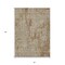 Homeroots 5' X 8' Brown And Beige Geometric Washable Indoor Outdoor Area Rug 594570 - alternate 3