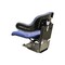 Uni Pro 250 Utility Mechanical Suspension Seat Economy Blue Vinyl 7465 - alternate 2