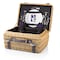 Picnic Time Family Of Brands NCAA Northwestern Wildcats Champion Picnic Basket for 2, Large Wicker Picnic Set 208-40-179-434-0 - alternate 1
