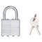 Prosource Padlock, Standard Shackle, 1/4 in Dia Shackle, 1-1/4 in H Shackle, Steel Shackle, Steel Body HD00012-3L - alternate 1